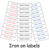 Iron on Personalised Labels - Image 2