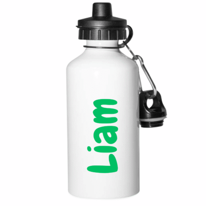 Green name - personalised water bottle